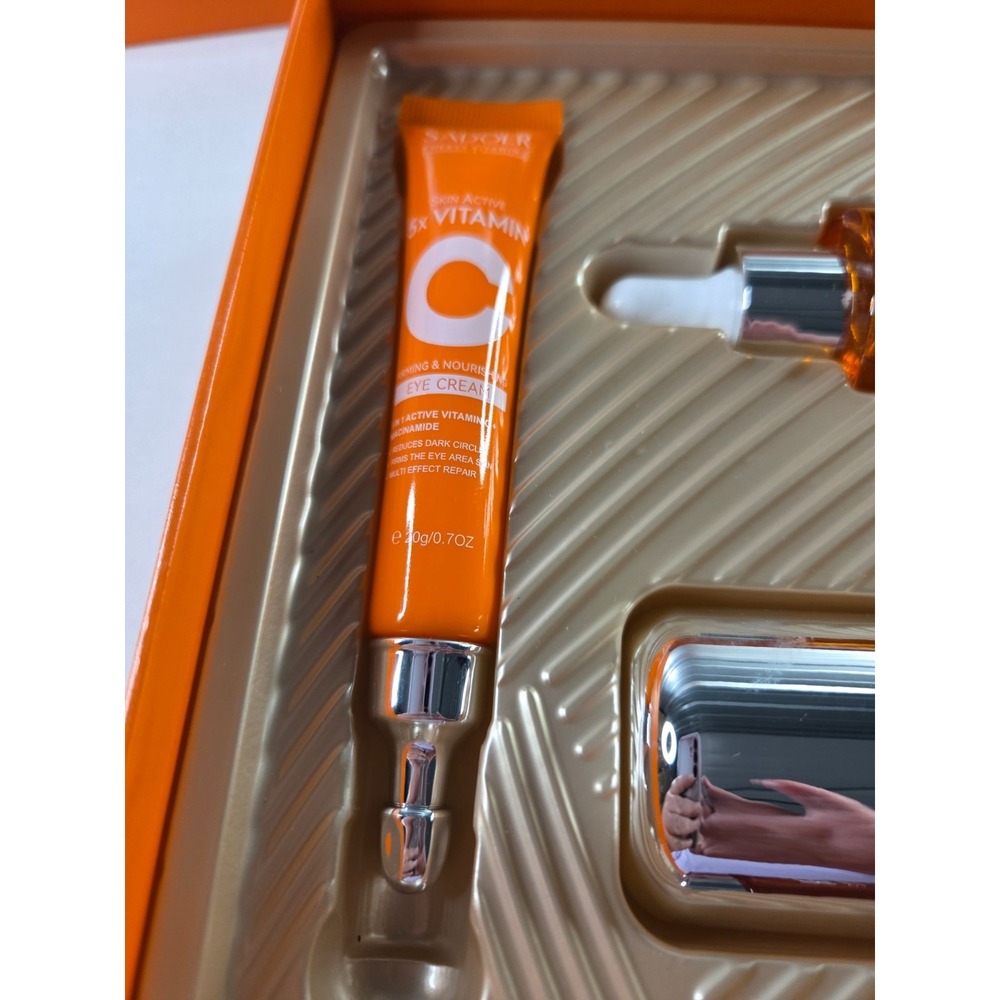 SADOER 5X Vitamin C Skincare Serum Toner Lotion Cream Cleanser **SEE NOTES** - Picture 8 of 8